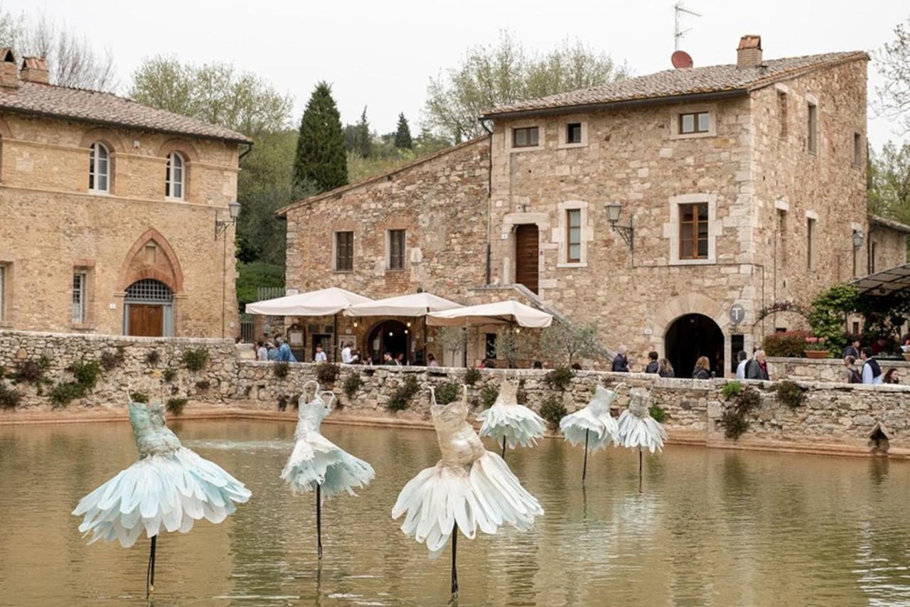 Hotel Locanda Il Porcellum Bagno Vignoni Exteriér fotografie