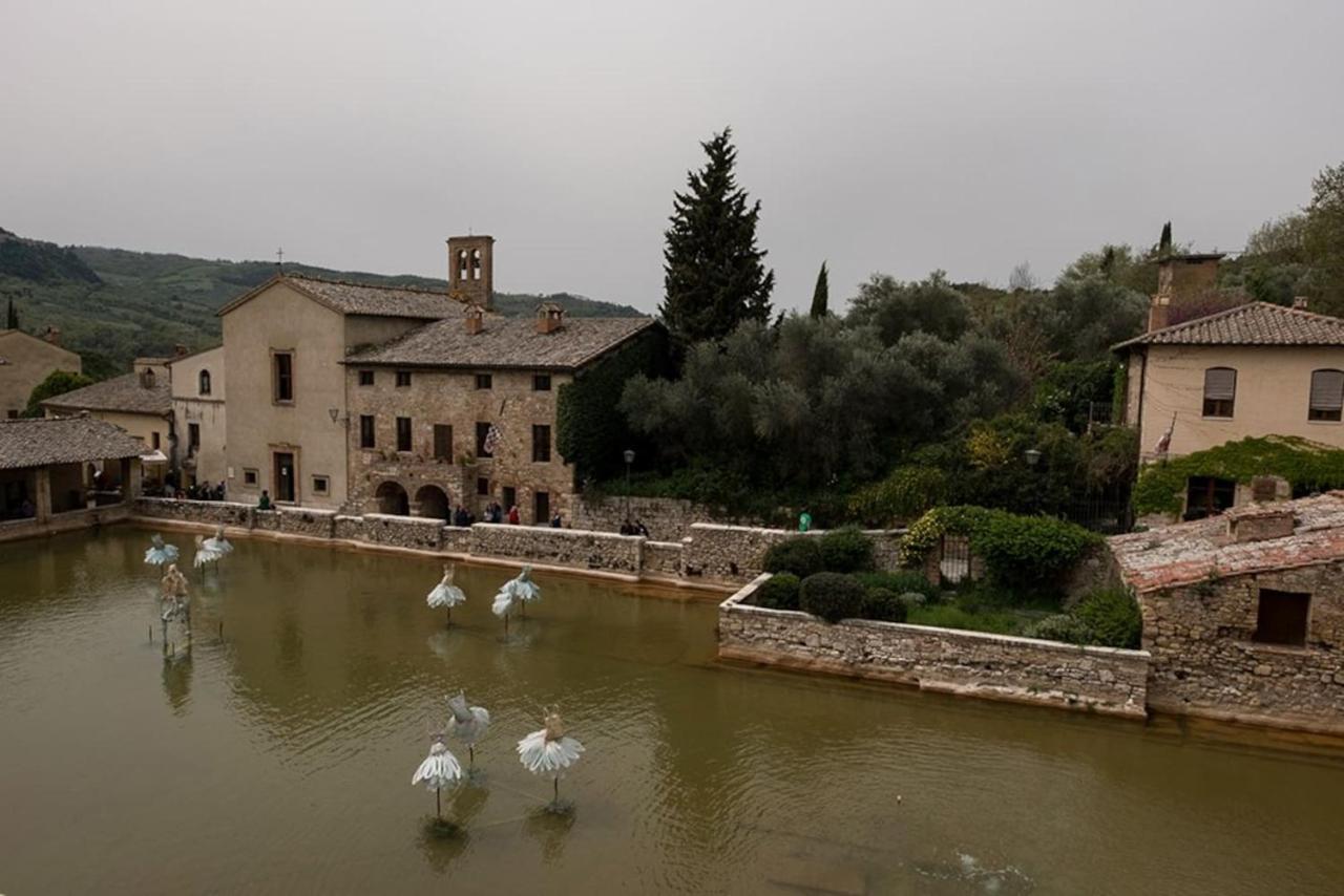 Hotel Locanda Il Porcellum Bagno Vignoni Exteriér fotografie